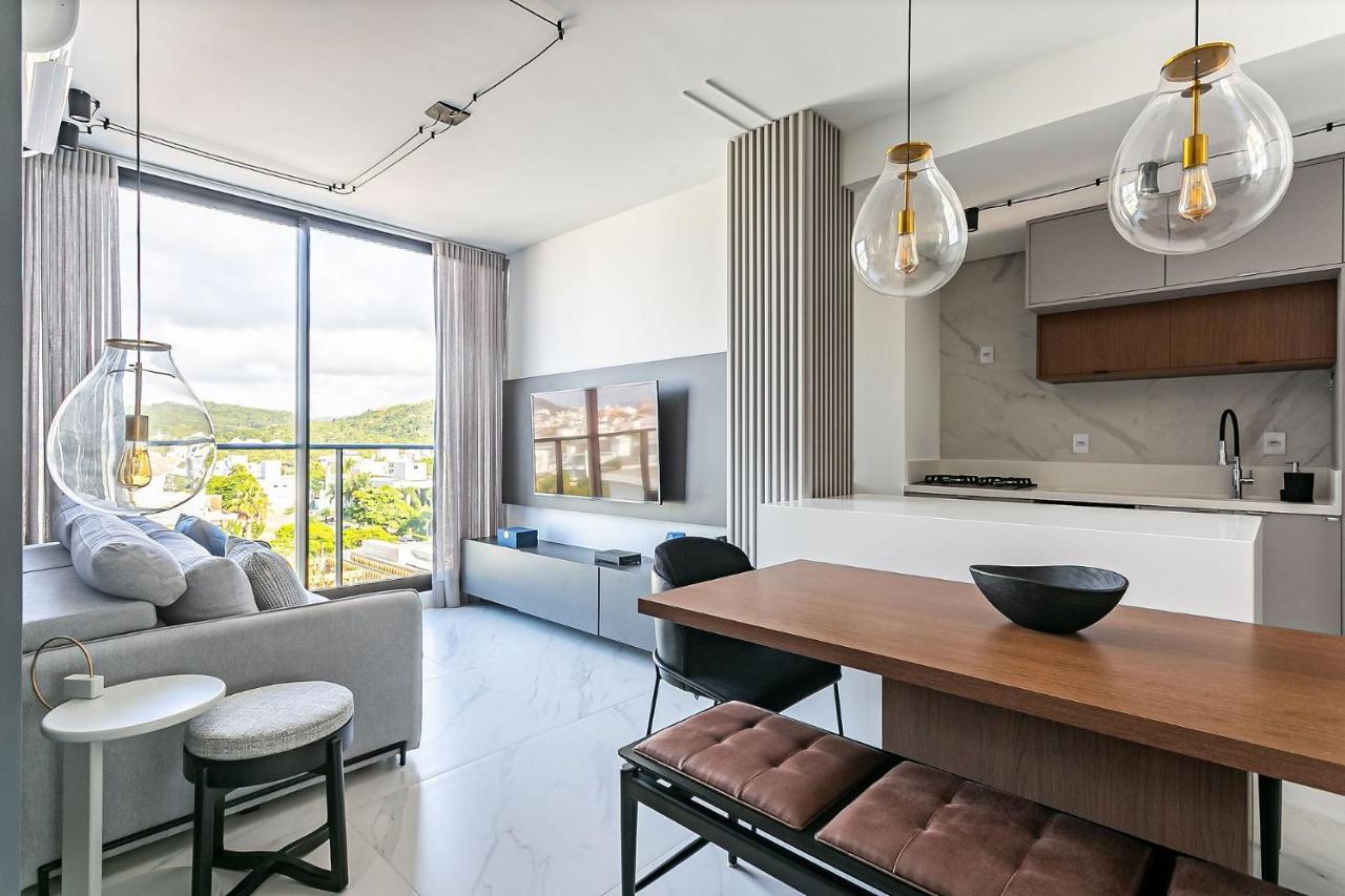 Wi-Fi 300Mb | Rooftop Com Piscina Em Jurere #Ja15 Florianópolis Buitenkant foto